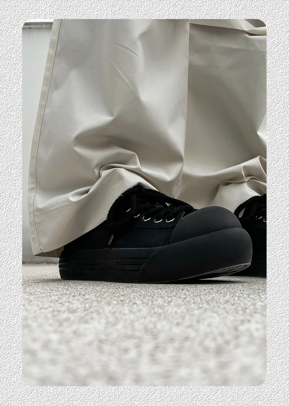 Mickey Style Big Toe Thick Sole Casual Shoes ArtsKoreanMan