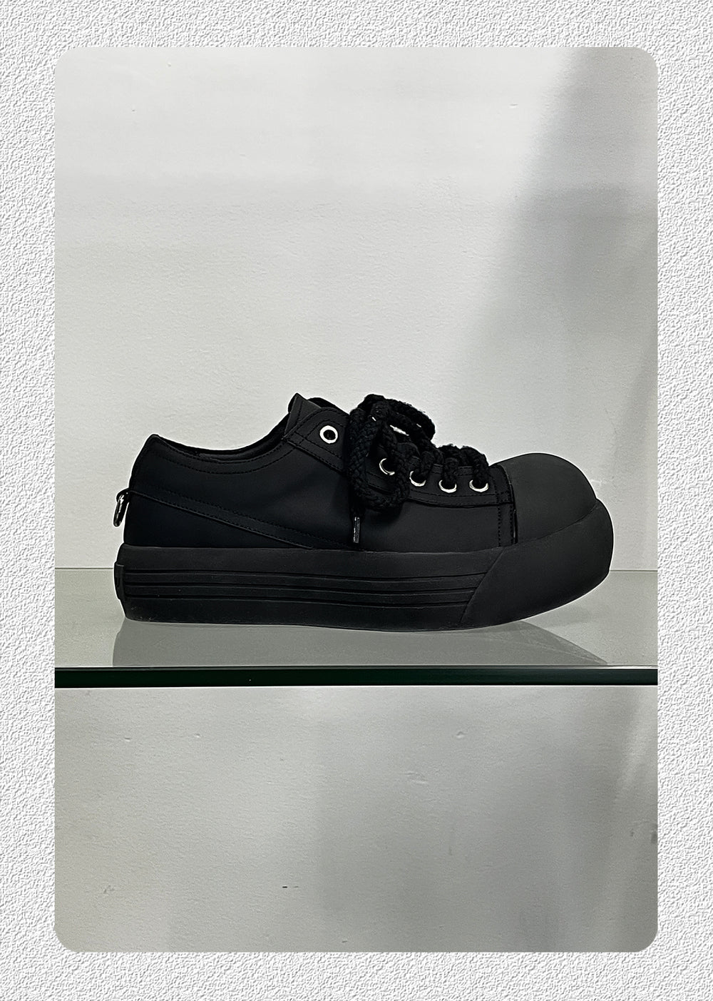 Mickey Style Big Toe Thick Sole Casual Shoes ArtsKoreanMan