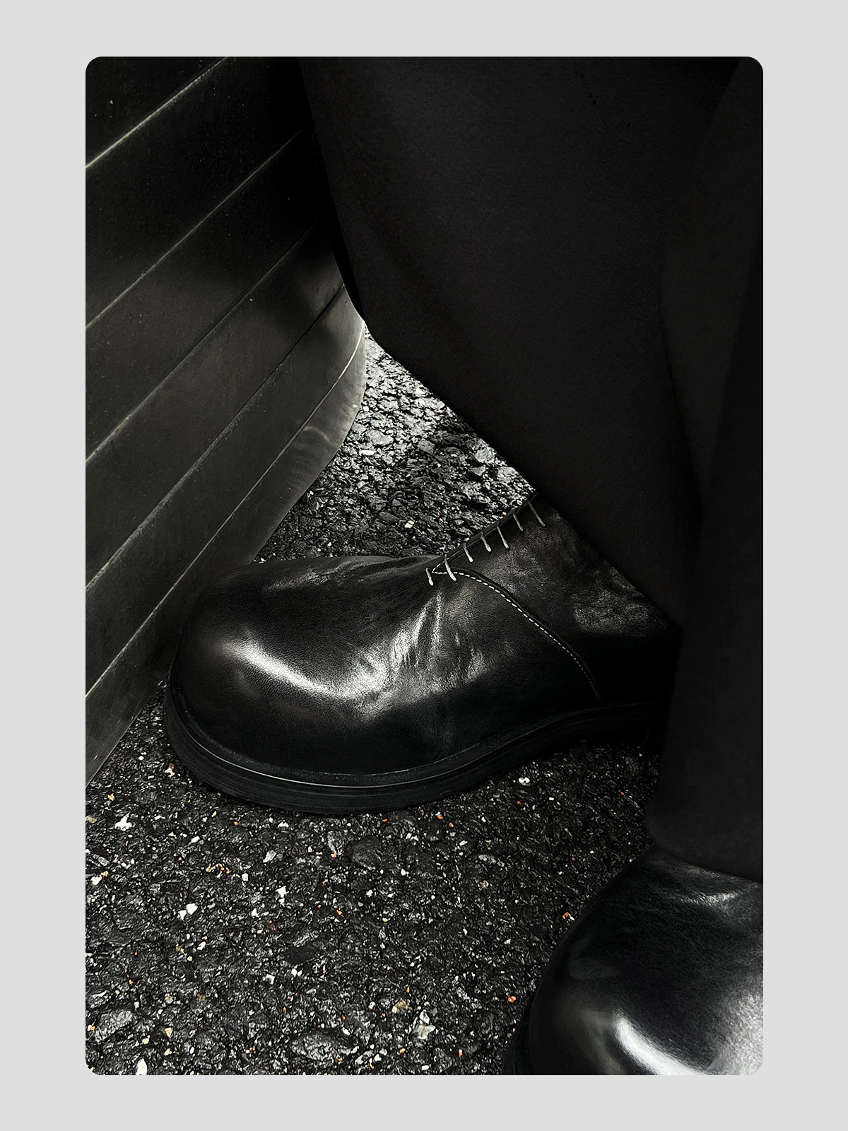 Boot Opening Design Line Design Chelsea Platform Boots – ArtsKoreanMan