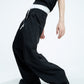 【23s September.】Double Layer High Waist Relaxed Pants