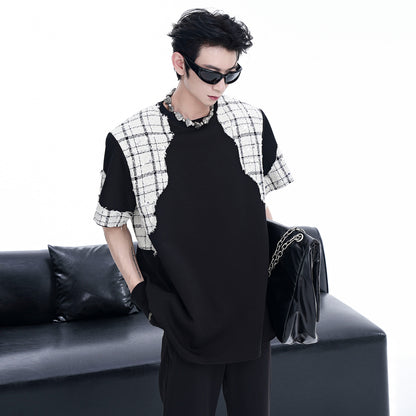 【24s Aug.】Chanel Style Padded Shoulder Casual Versatile T-shirt