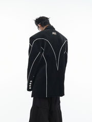 【24s Nov.】Pioneer Line Liquid Metal PU Leather Suit ArtsKoreanMan