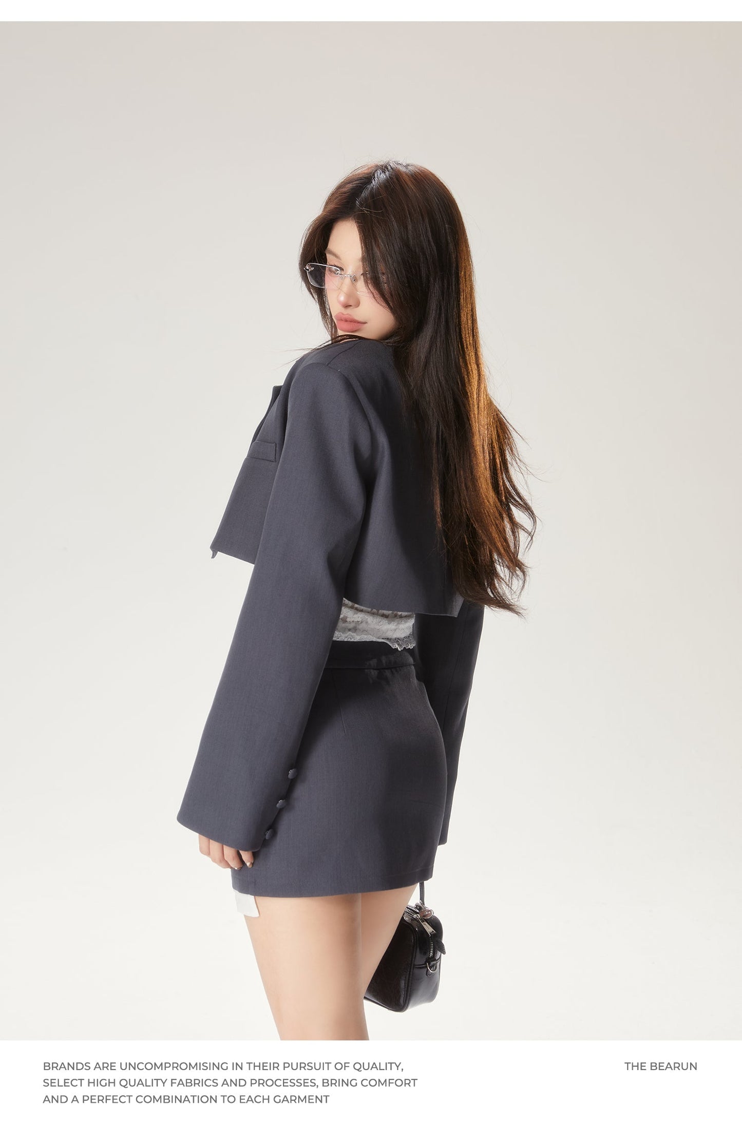 【24s Oct.】Chic Short Suit Ensemble TrendyStyle101