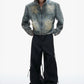 【25s Aug.】Distressed Ripped Short Denim Jacket
