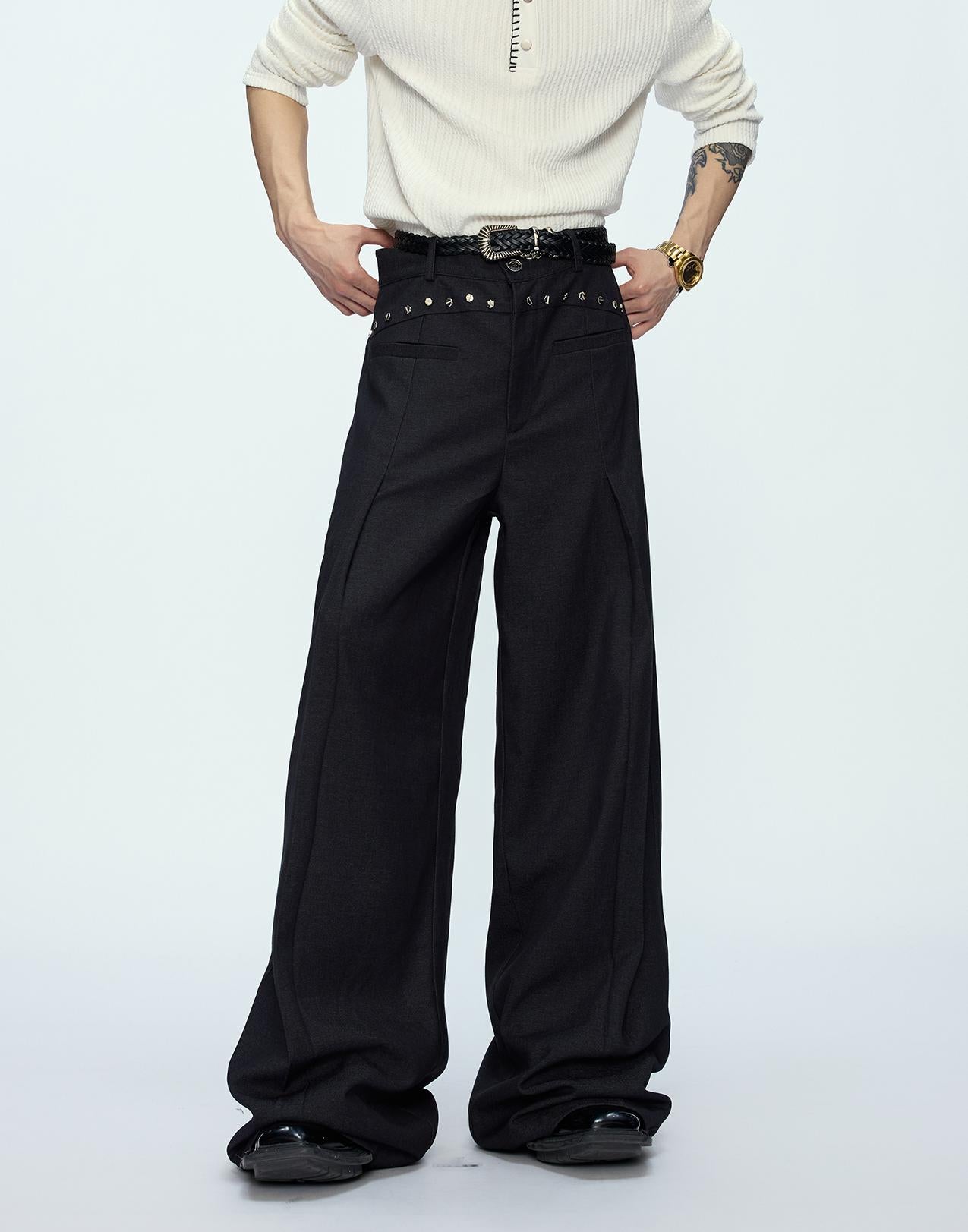 【25s Sep.】Blended Wool Deconstructed 3D Tailoring Suit/Trousers