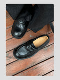 Elegant Minimalist Leather Loafers