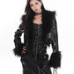 【23s December.】High-end Fur-lapel Slim-fit Leather Jacket