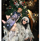 【24s Nov.】Leopard Plush Faux Fur Coat（Girls) ArtsKoreanMan