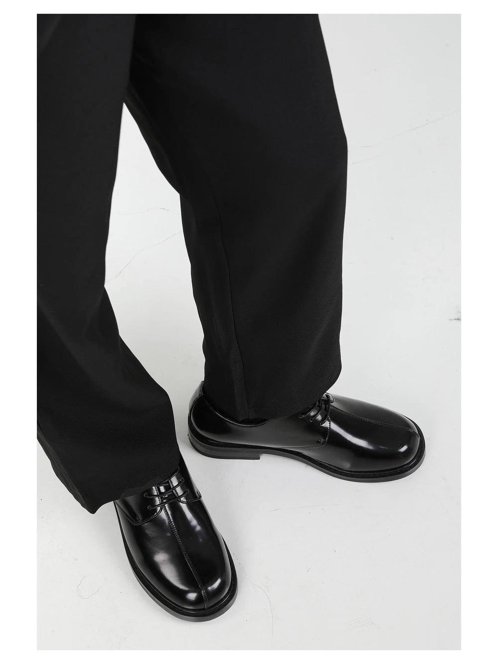 【New】Mirror Round Toe Shoes ArtsKoreanMan