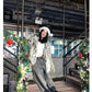 【24s Nov.】Leopard Plush Faux Fur Coat（Girls) ArtsKoreanMan