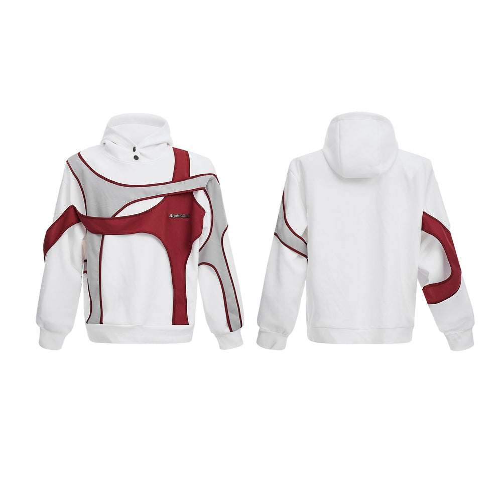 【24s Nov.】Deconstructed Double-layer Paneled Hoodie ArtsKoreanMan