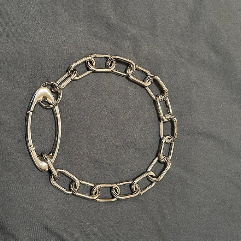 Keychain Double Ring Titanium Alloy Necklace ArtsKoreanMan