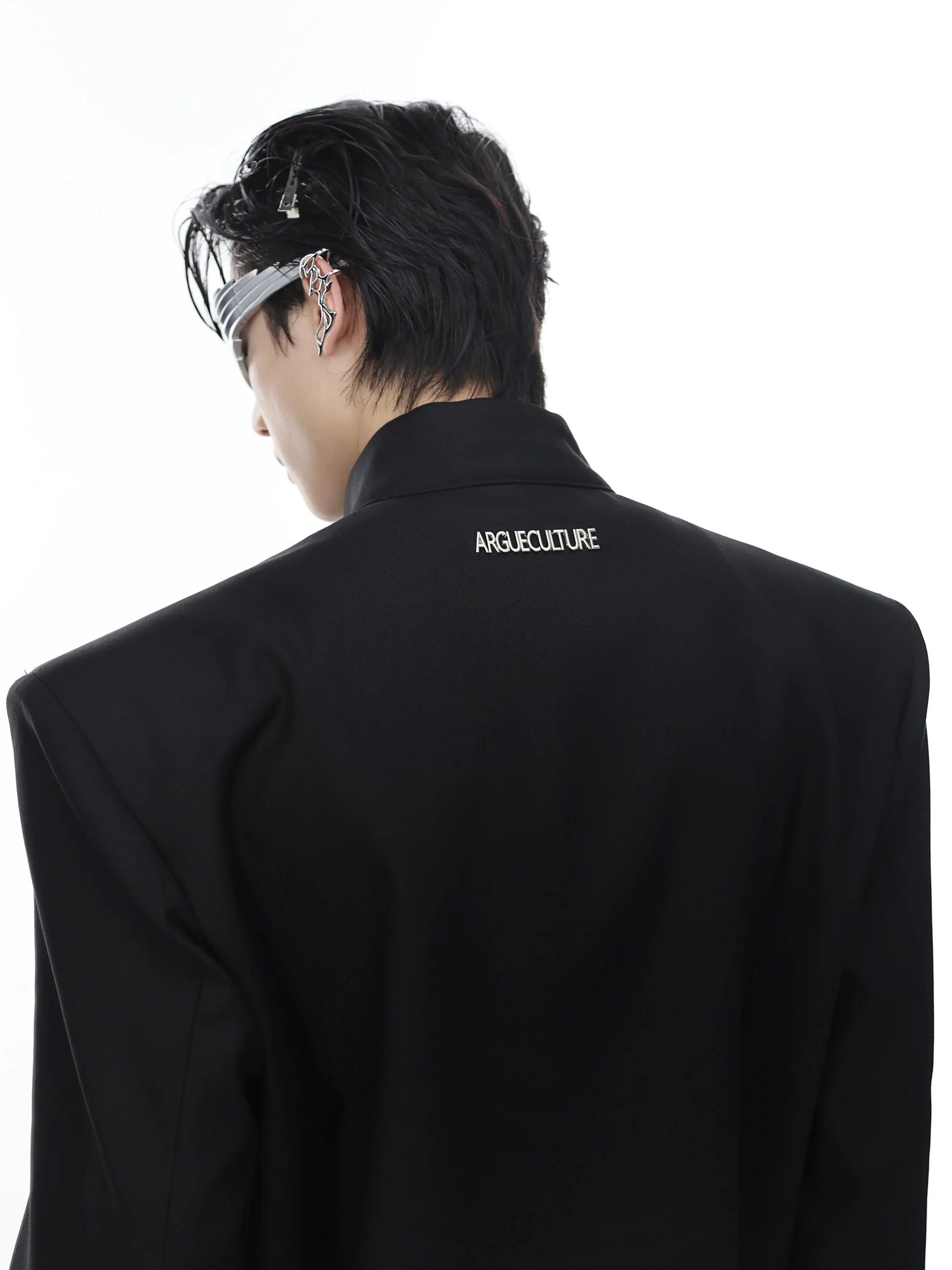 【23s May.】Shoulder Pad Big Button Jacket ArtsKoreanMan