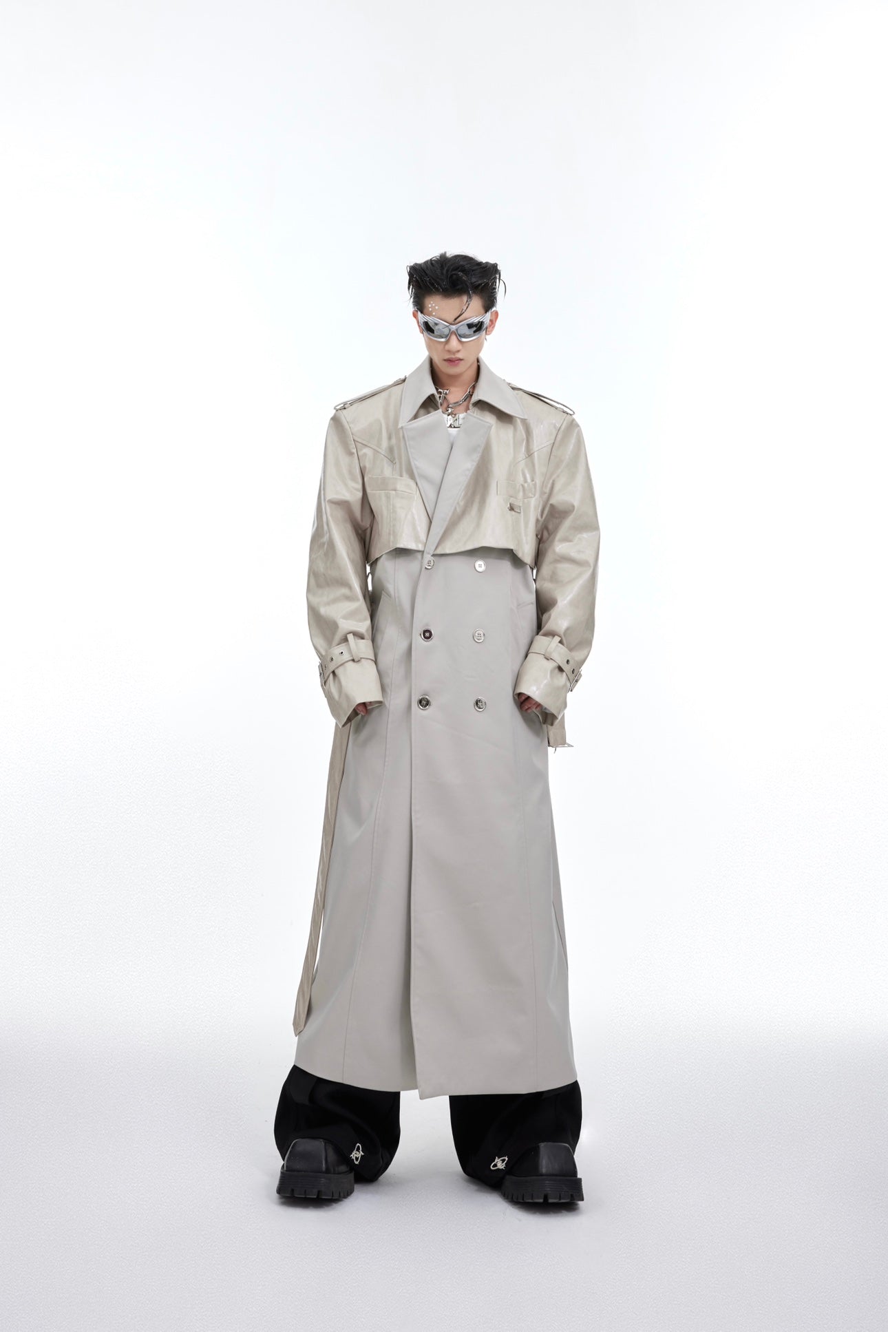 【24s February.】Deconstructed Double-breasted Long Coat