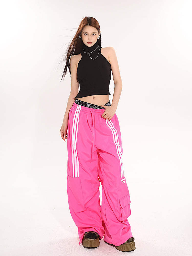 【24s May.】American Hottie Drawstring Baggy Pants