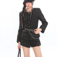 【24s Nov.】Gold-thread Chanel Style Temperament Jacket and Shorts Suit ArtsKoreanMan