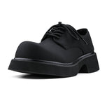 Personality Thick Sole Versatile Big Head Derby Shoes ArtsKoreanMan