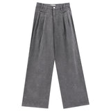 【24s Sep.】High Waist Grey Wide Leg Jeans ArtsKoreanMan