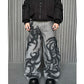 【25s Jan.】Niche Graffiti Design Straight Loose Jeans