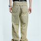 【23s September.】Distressed Denim Jacket + Washed Jeans Set