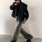 【23s November.】Premium Silhouette Gray Woolen Jacket