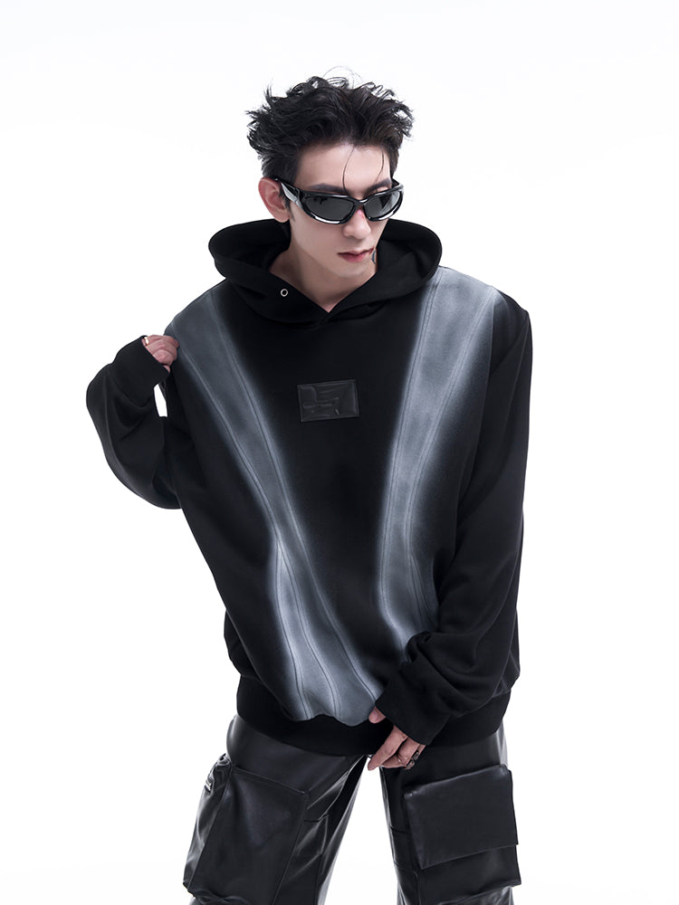 【24s Oct.】Heavy-Duty Black Hoodie Jacket