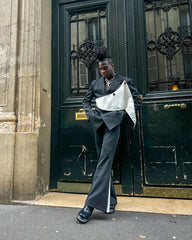 【23s September.】Removable Patchwork Double-Breasted Suit ArtsKoreanMan