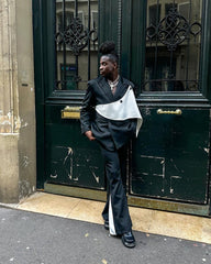 【23s September.】Removable Patchwork Double-Breasted Suit ArtsKoreanMan