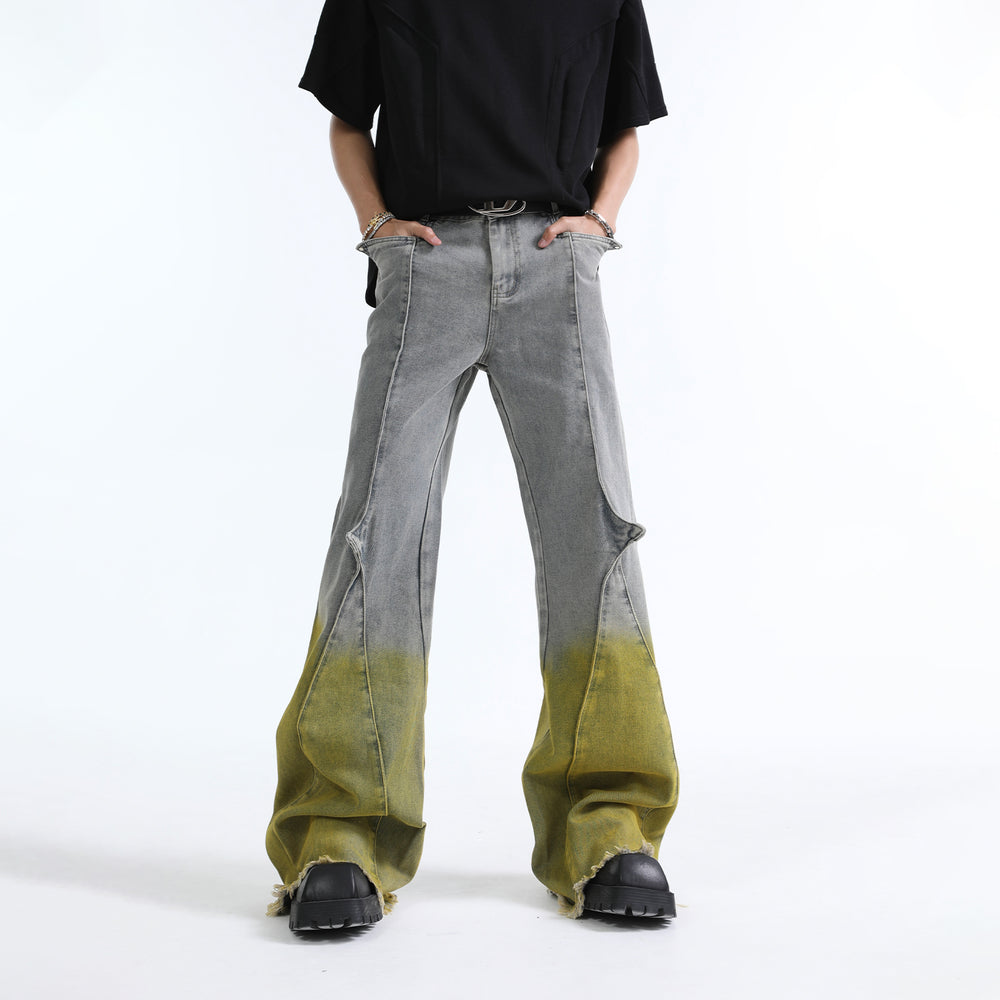 【24s July.】Deconstructed Split Gradient Jeans ArtsKoreanMan