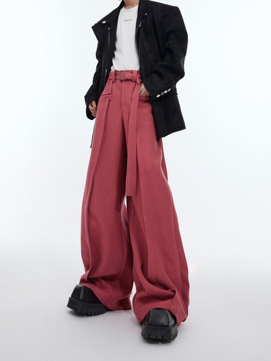 【24s February.】"Valentine's Day" Striped Baggy Pants