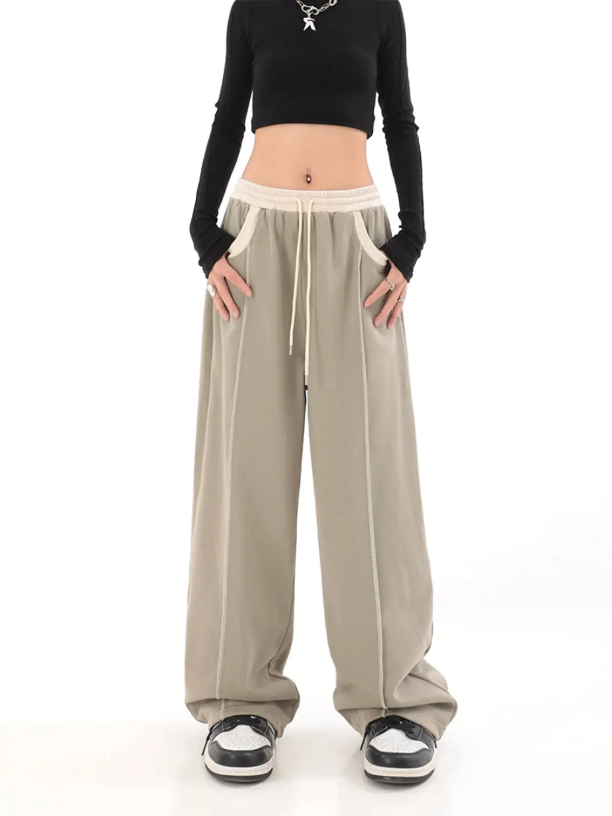 【23s July.】Loose Wide Leg Casual Pants ArtsKoreanMan