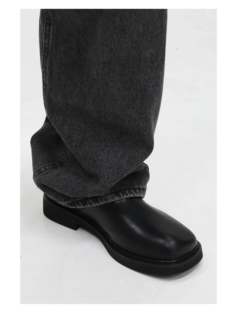 【New】New Rubber Leather Shoes ArtsKoreanMan