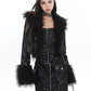 【23s December.】High-end Fur-lapel Slim-fit Leather Jacket