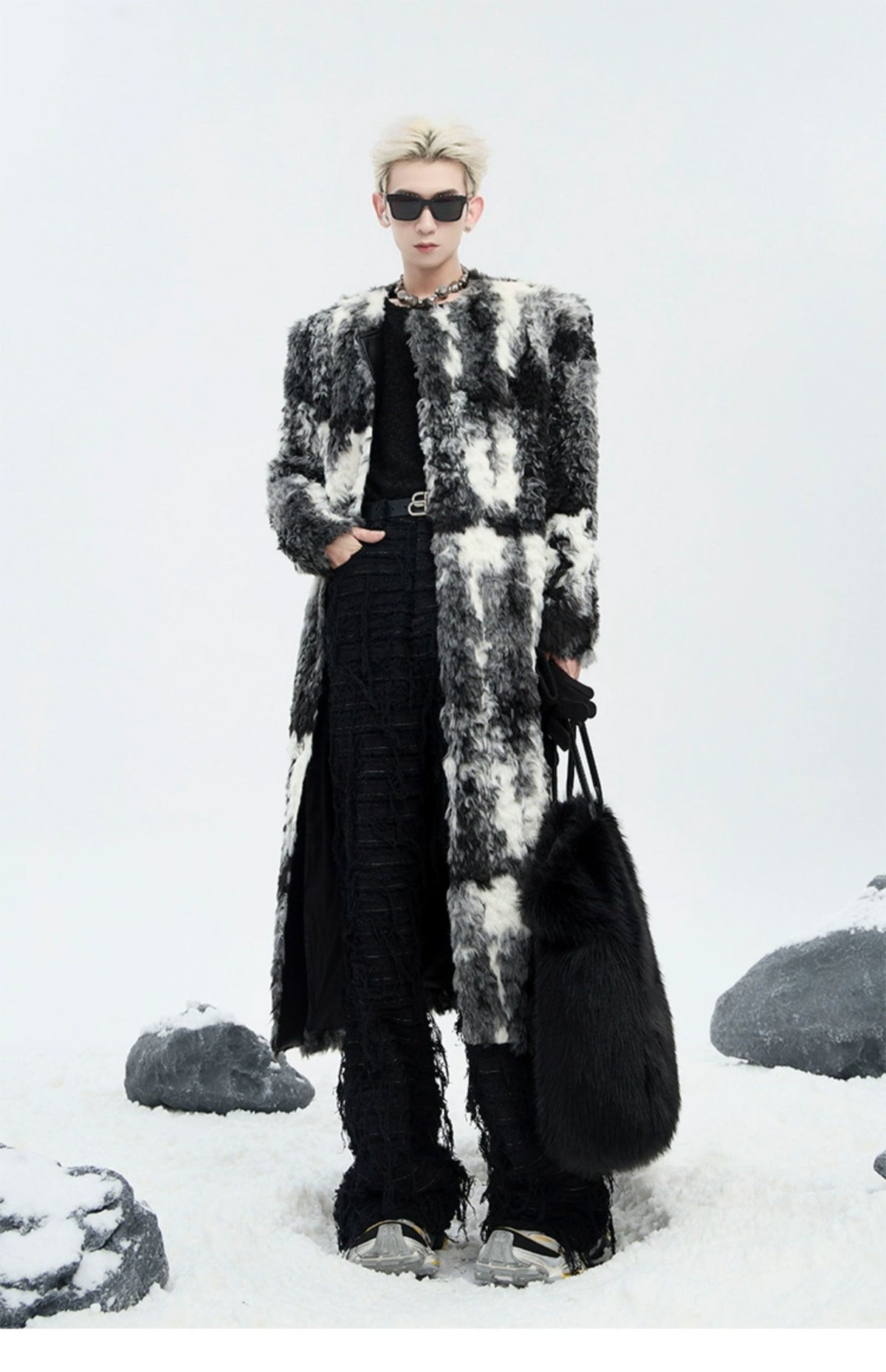 【24s Dec.】Light Luxury Fashionable Warm Plush Coat ArtsKoreanMan