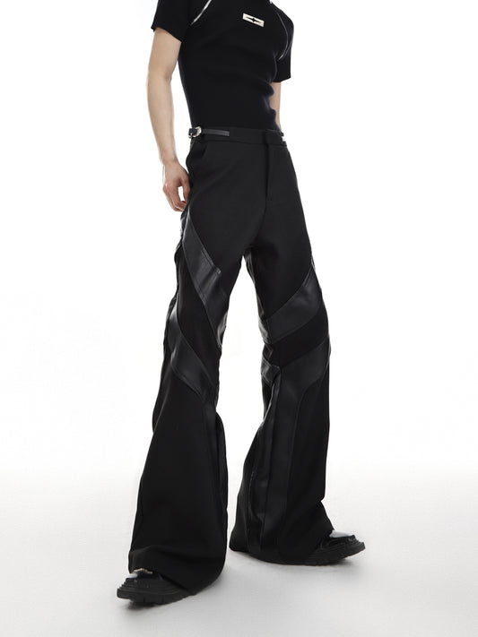 【23s Jun.】Paneled Flared Trousers
