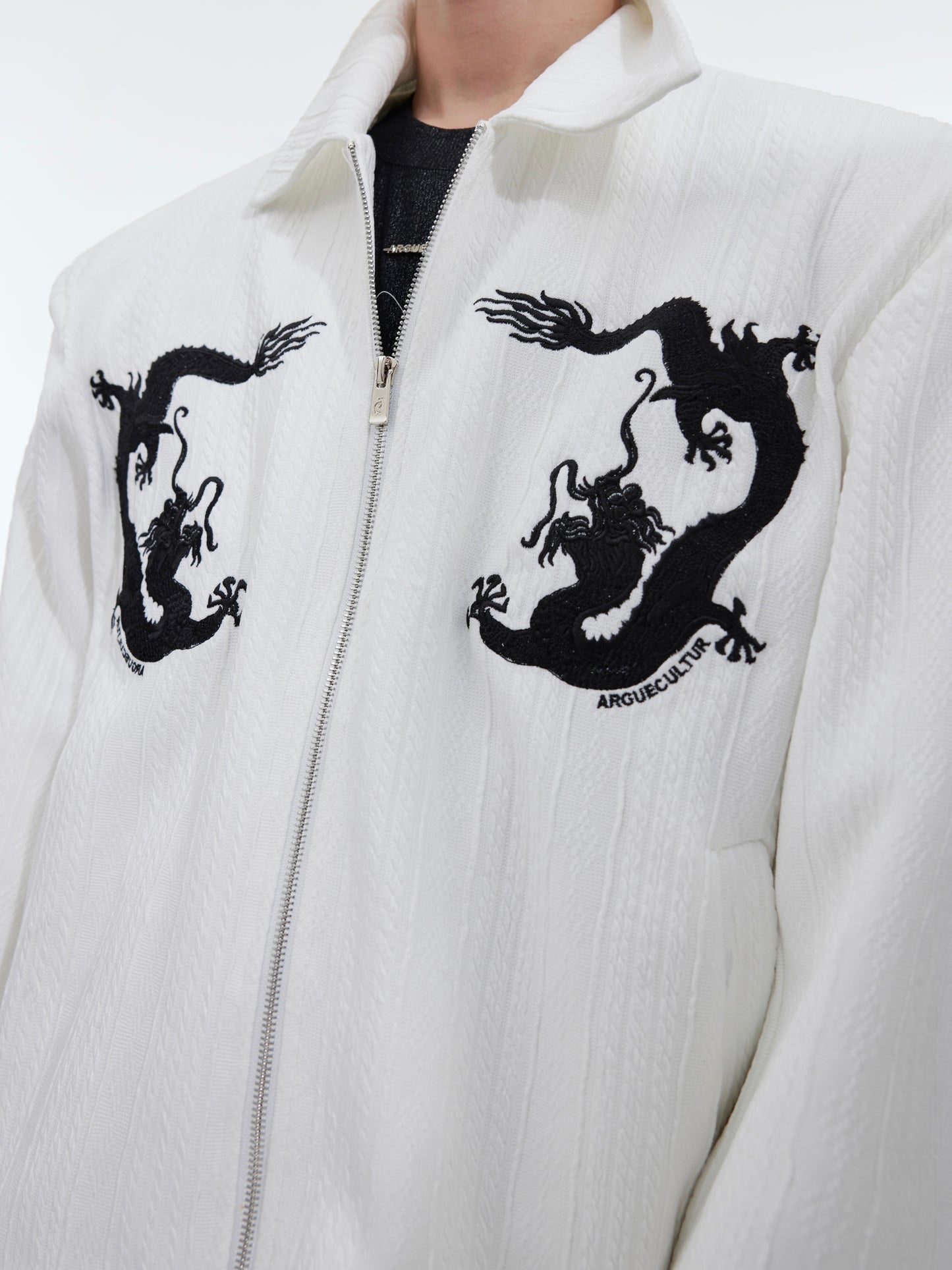 【24s February.】"Dragon" Pattern Simple Design Jacket