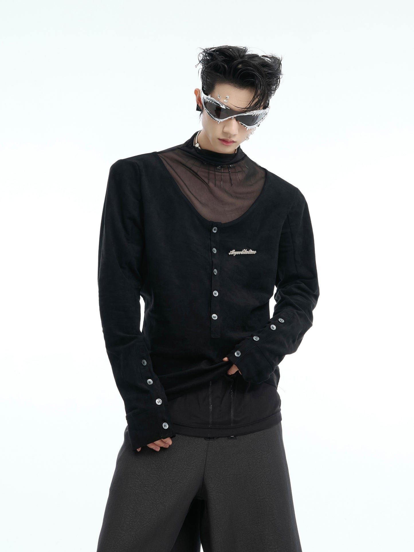 【25s Mar.】Fake Two-piece Long-sleeved T-shirt