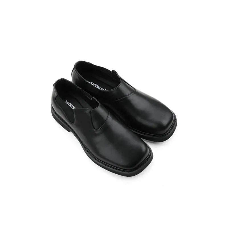 【New】New Rubber Leather Shoes ArtsKoreanMan