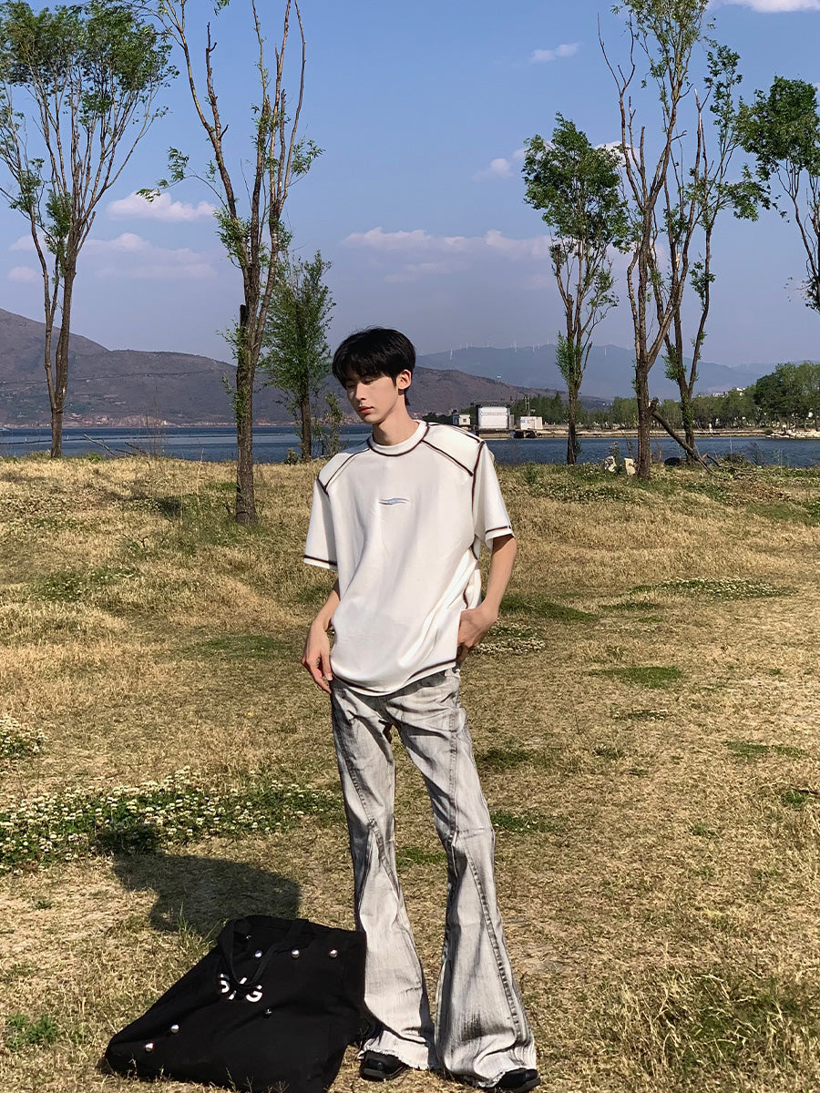 【24s Oct.】Deconstructed Graffiti Jeans ArtsKoreanMan