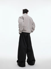 【24s Oct.】Mesh Design Casual Lapel Jacket ArtsKoreanMan