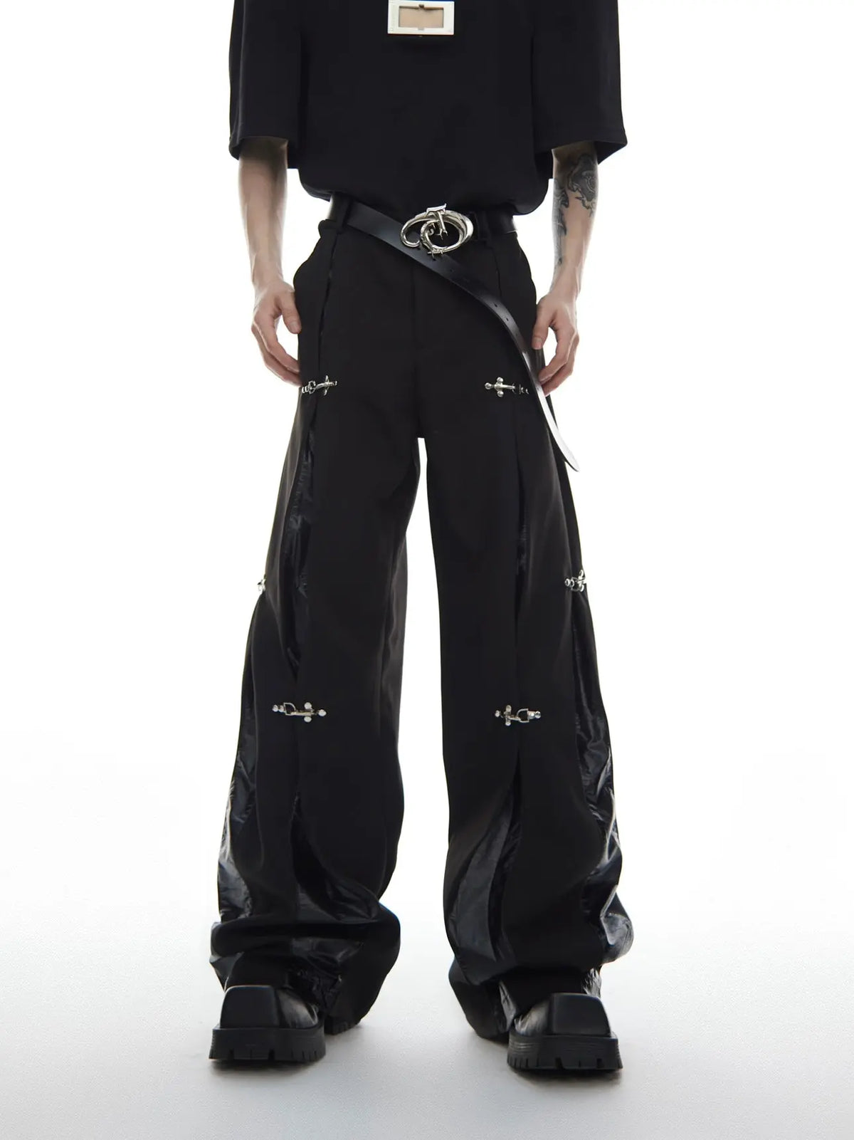 【23s May.】Double Adjustable Button Trousers ArtsKoreanMan