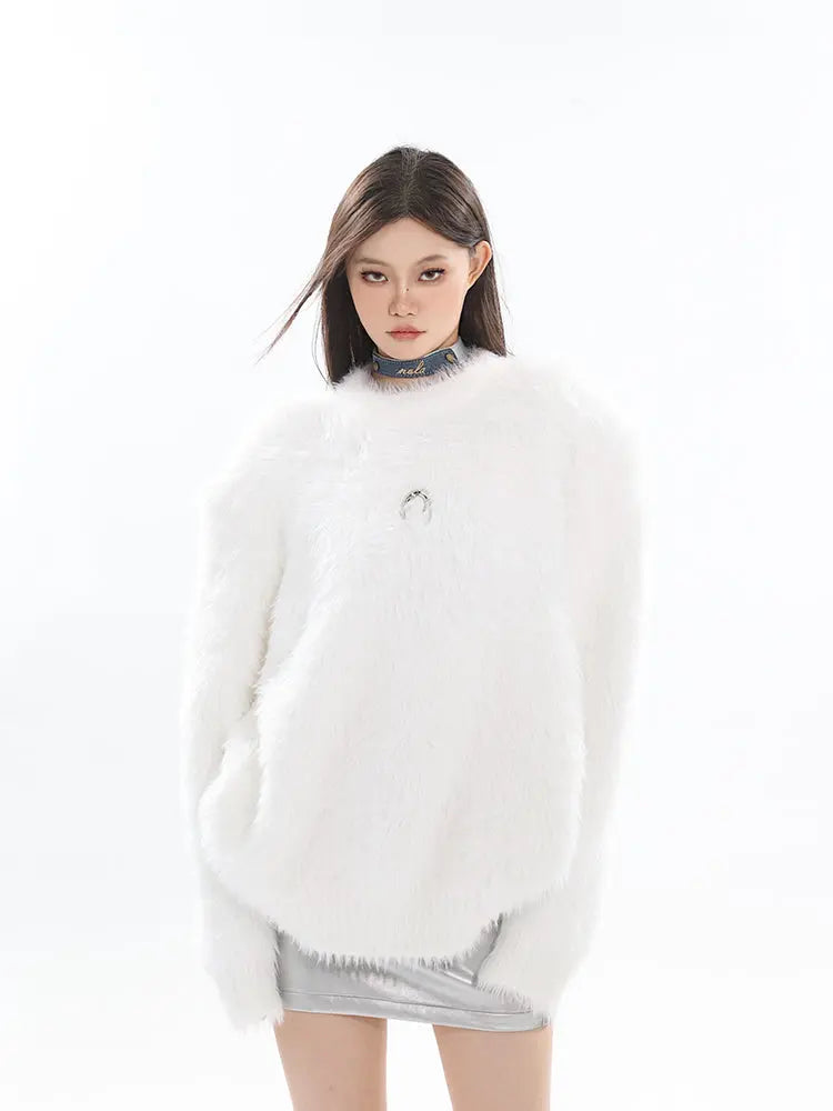 【23s September.】Loose Mink Knitted Sweater ArtsKoreanMan