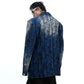 【24s Oct.】Tie-Dye Shoulder Denim Blazer