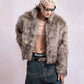 【24s Dec.】Eco-friendly Fur Short Vintage Plush Jacket ArtsKoreanMan