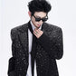 【24s Oct.】Rhinestone Design Suit Jacket