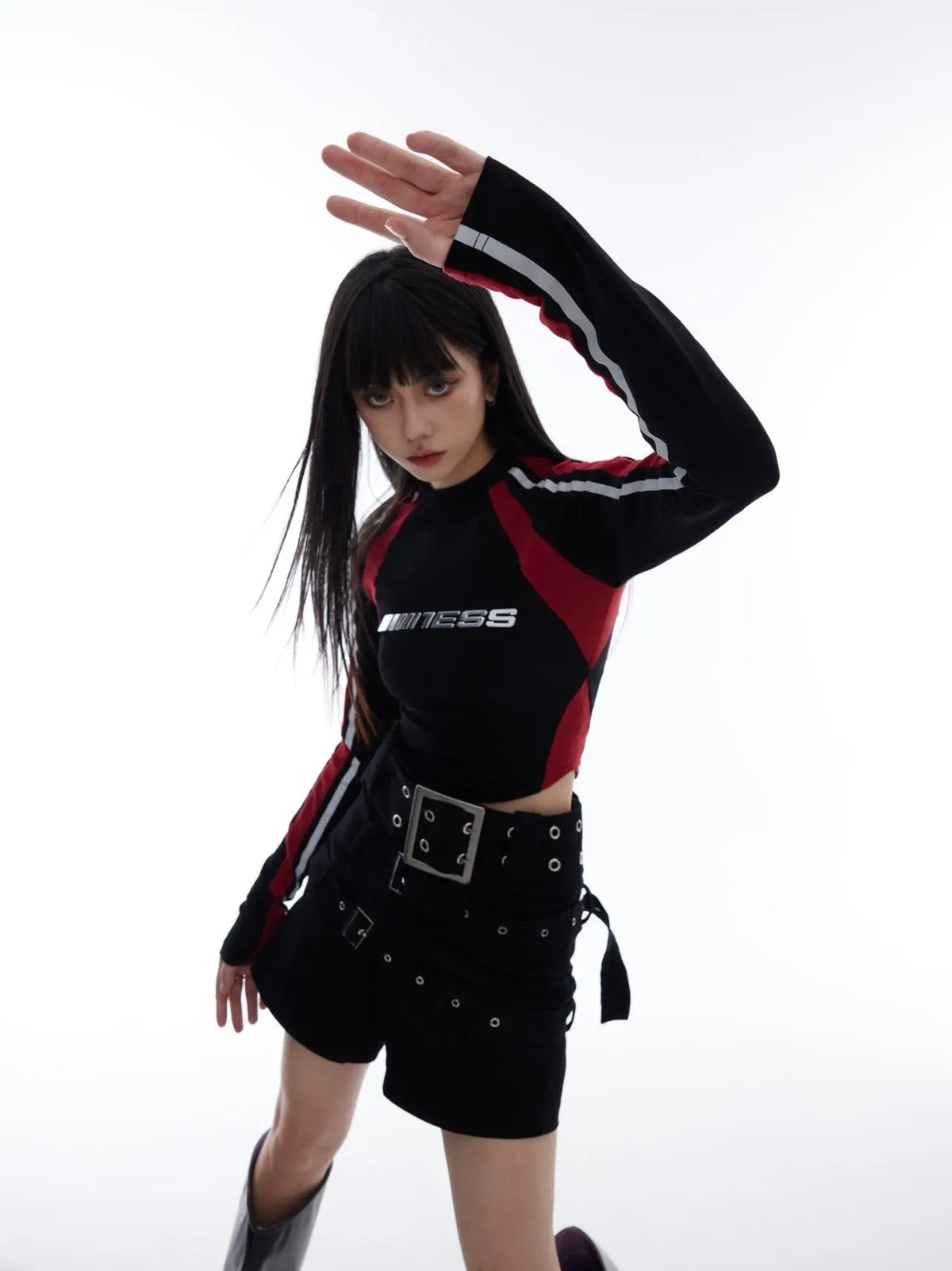 【23s August.】Metal Alphabet Punk Tops ArtsKoreanMan