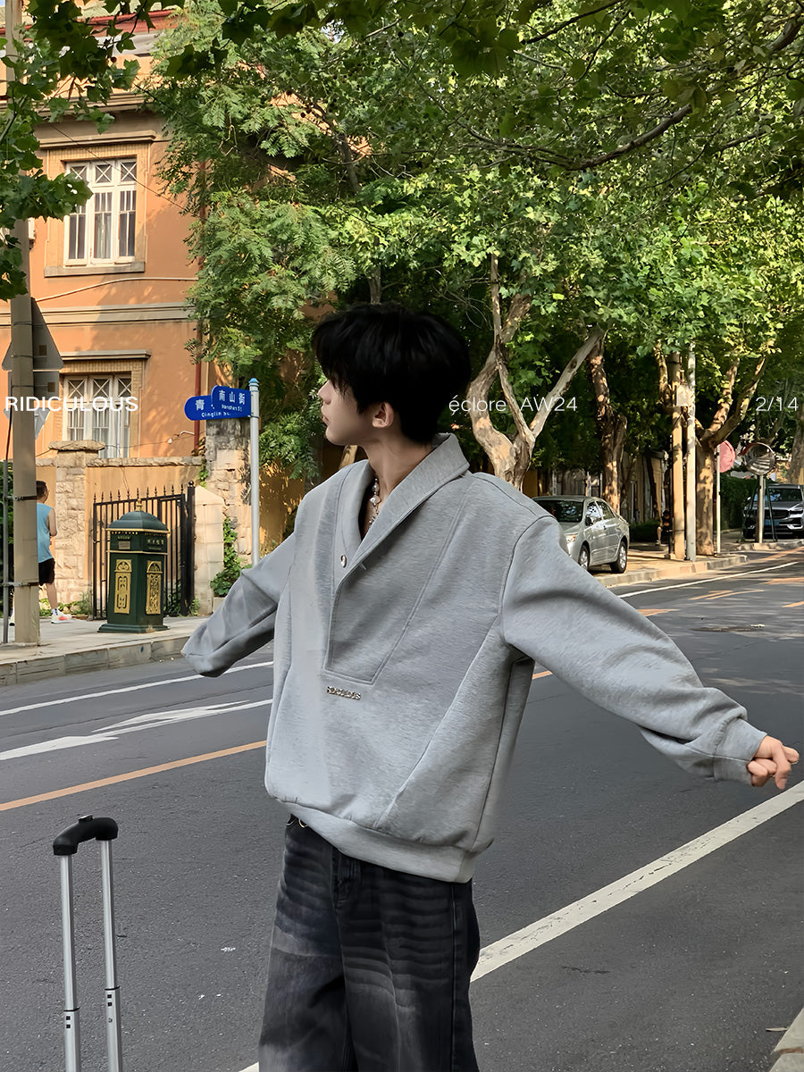 【24s Oct.】Metallic Shoulder Sweatshirt ArtsKoreanMan