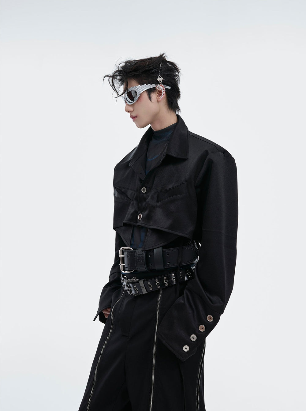 【24s July.】Short Ribbon Elegant Shirt ArtsKoreanMan