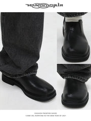 【New】New Rubber Leather Shoes ArtsKoreanMan