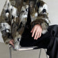 【25s Jan.】Mixed Color Plush Warm Eco-friendly Fur Coat